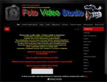 Tablet Screenshot of fotovideostudio.weselnie.pl